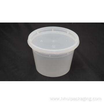 16oz PP Soup Containers with Lids